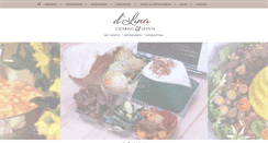 Desktop Screenshot of dlinacatering.com